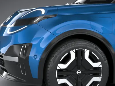 Nissan Micra EV 2026 3D model