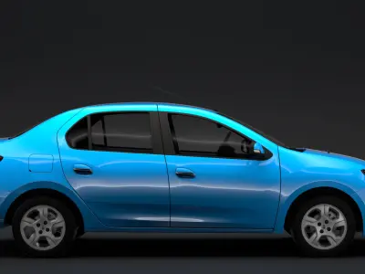 Renault Logan 2020 3D model