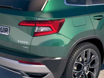 Skoda Karoq Scout 2019 3D model