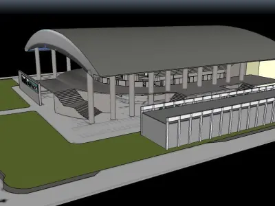 Impact Arena Muangthong Thani 3D model