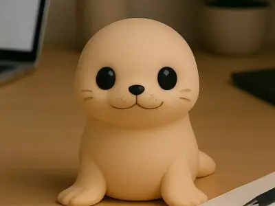 Seal - Kawaii Animals Collection 3D print model