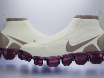 Nike vapor mars - Purple 3D model