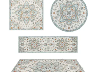 Rugs No 808 Low-poly 3D model