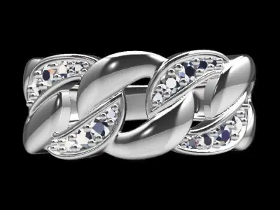 chain ring 3D print model buy