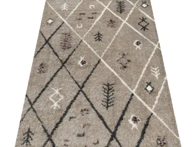 Rug Set 1407 3D model