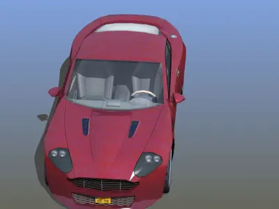 Roadster Sports Car 3D model