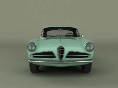 Alfa Romeo 1900 CSS 3D model
