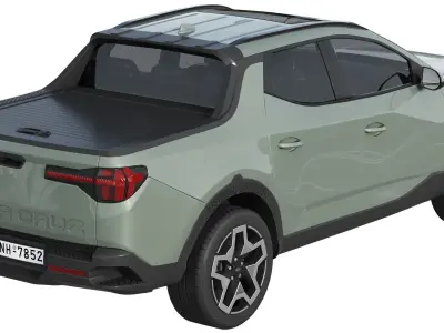 Hyundai Santa Cruz 3D model
