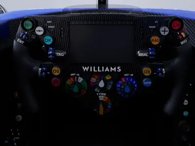 F1 2025 Williams FW47 Formula 1 Race Car Low-poly 3D model Low-poly 3D model