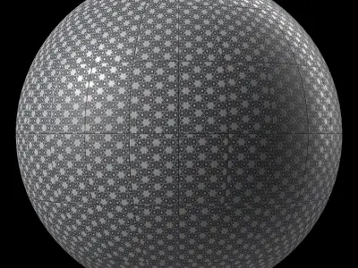 Islamic Tiles 1- Pbr 4k Seamless Texture