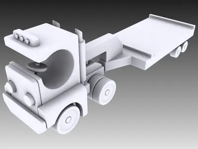 Toy Truck 3D model