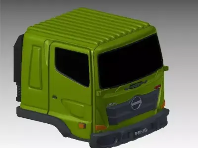 Kepala Truk HINO 3D print model