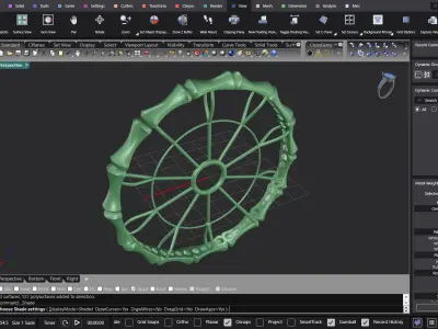 Fusion bangle code 704 in 4 sizes 3D print model