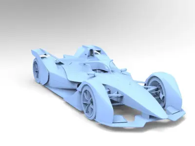 Formula E Gen2  FOR 3D PRINT 3D model
