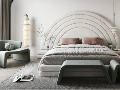  Bedroom interior 23 3D model