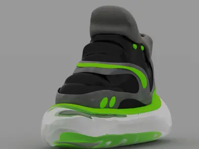 sport shoe Low-poly 3D model buy