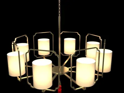 Chinese lantern 3D model shop