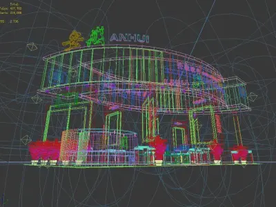 Exhibition - Area - 12X6-3DMAX2009-351 3D model