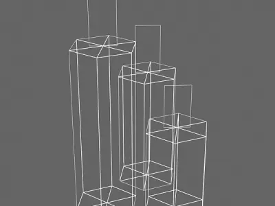 Candles - Low Poly realtime Low-poly 3D model