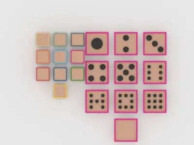 Fun blocks  Free low-poly 3D model