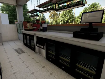 Bar Project 3D model