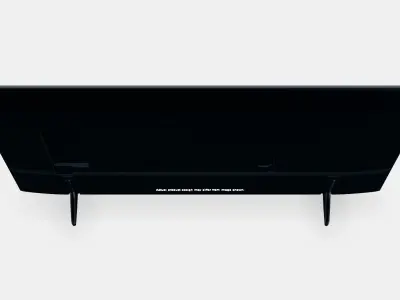 55-inch QLED 4K Q60D Tizen OS Smart TV 2024 3D model