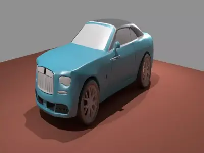 luxry car 3D model