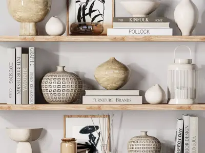 Decorative set025 3D model