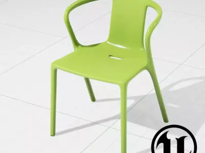 Jasper Morrison Air Chair UE4 Low-poly 3D model