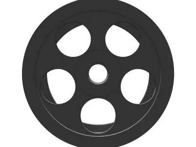 Advan Racing GT 164 RIMS FOR HOTWHEELS 3D print model