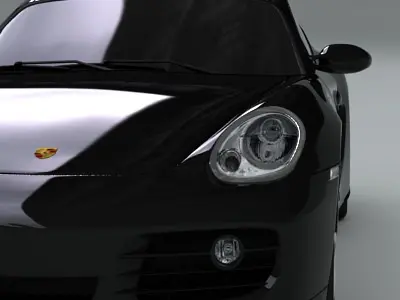 Porsche Cayman S 3D model