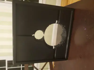 Mandelbrot Set - Window Decoration Free 3D model
