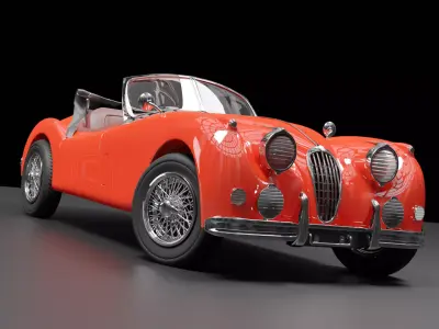 Jaguar X140 3D model