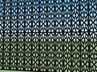 Decorative Fence Panel - 3D Model 3D model