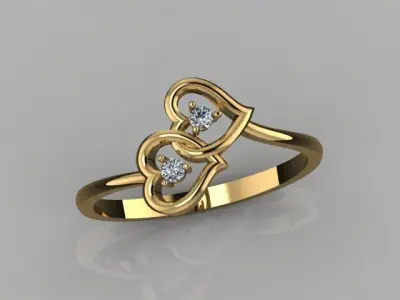 Light weight ring 002 3D print model