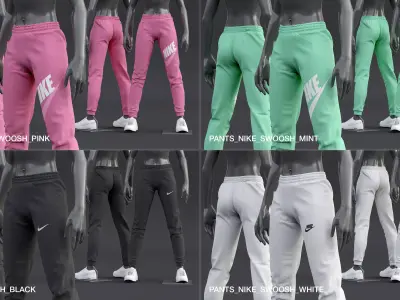 Nike Womens Pants 3D model