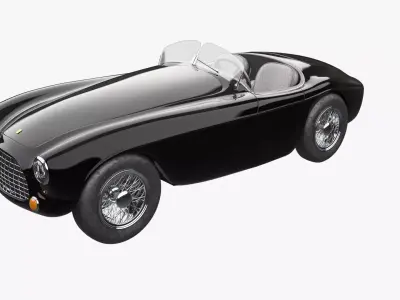 Ferrari INTER 212 Retro 3D model