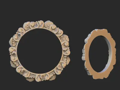 decorative frame02 3D print model