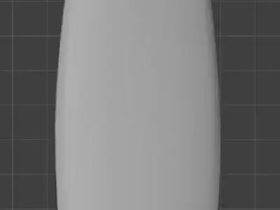 2025 Short board Surfboard Triple fin five foot eleven 5 11 3D model