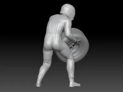 FORMULA ONE PIT STOP 13 3D print model