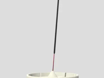 Incense Burner 2 Low-poly 3D model