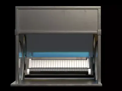 Game Ready Bus Stop 23 Low-poly 3D model