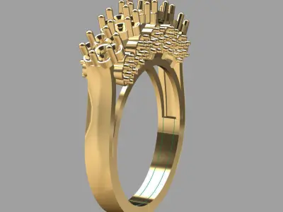 g ring 3D print model