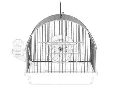 Hamster Cage 1 3D model