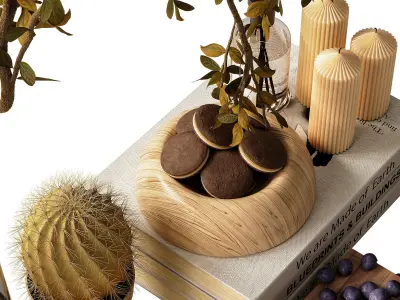 decorative set 42 3D model get