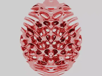 Abstract Gyroid 3D model