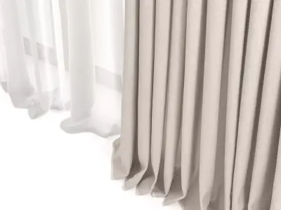 Curtains 54 3D model