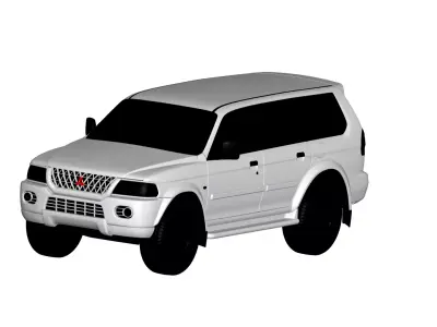 Mitsubishi Pajero  3D model