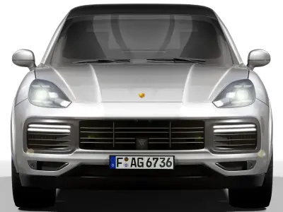 Porsche Cayenne 2022 3D model
