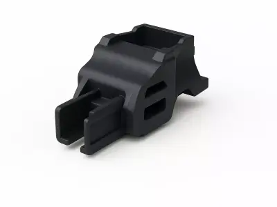Sliding Bracket for Fiat 500 Cabrio Roof  STL for 3D Printing 3D model
